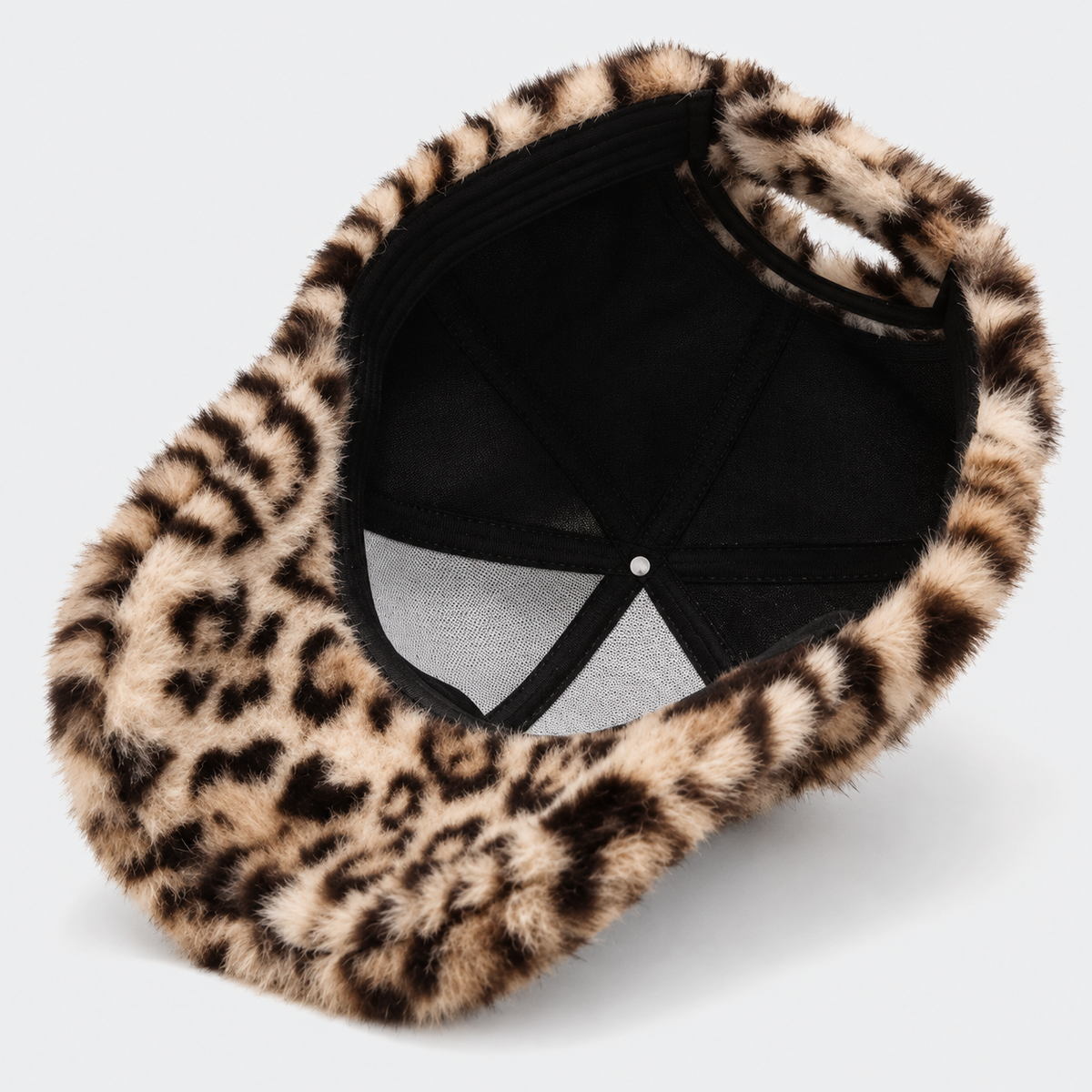 The Leopard Plush Cap