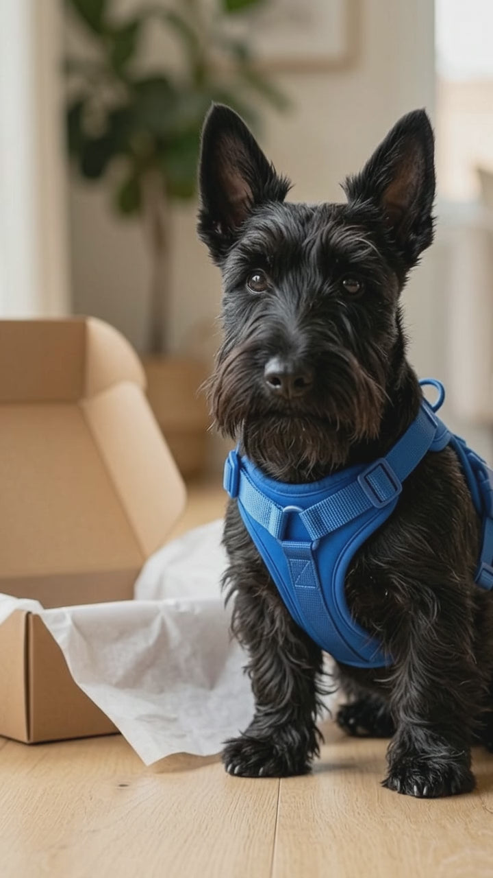 Dog wearing the Comfort Fit harness